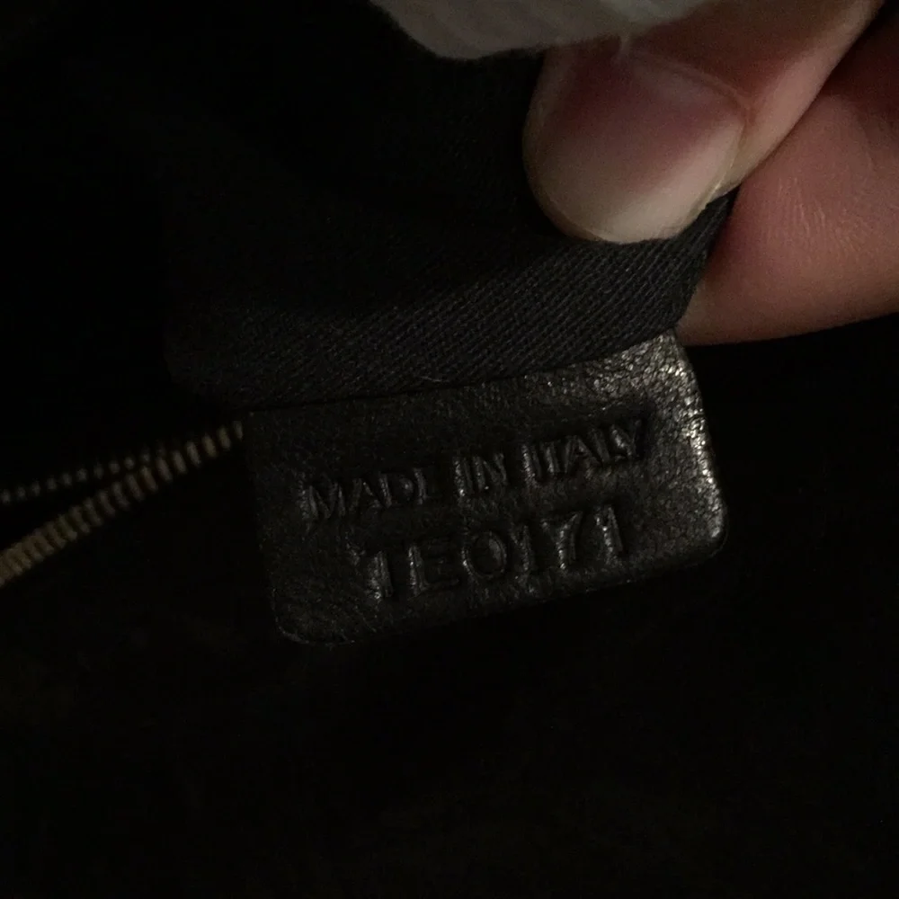 Givenchy Obsidia Black Sheepskin Leather Clutch - Picture 8 of 8